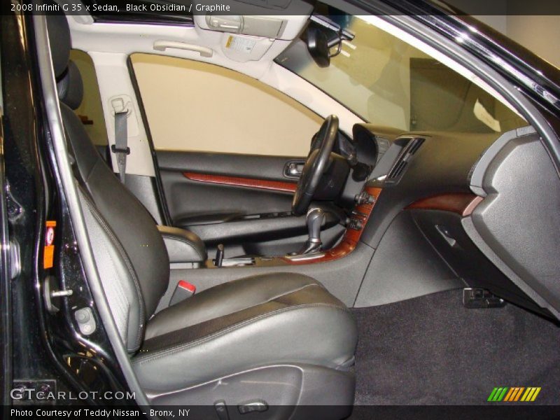 Black Obsidian / Graphite 2008 Infiniti G 35 x Sedan