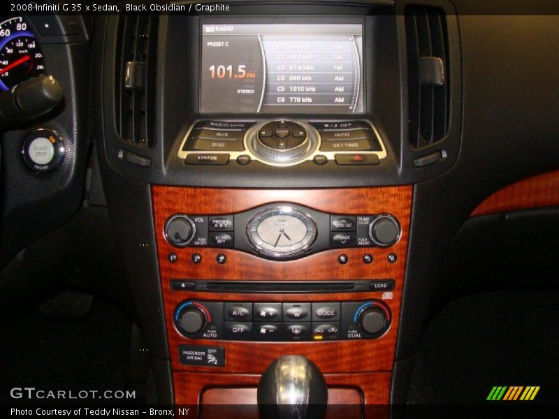 Black Obsidian / Graphite 2008 Infiniti G 35 x Sedan