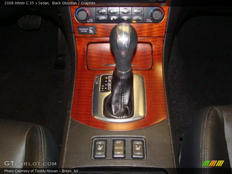 Black Obsidian / Graphite 2008 Infiniti G 35 x Sedan