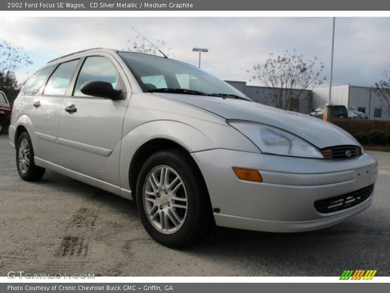 CD Silver Metallic / Medium Graphite 2002 Ford Focus SE Wagon