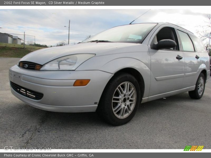 CD Silver Metallic / Medium Graphite 2002 Ford Focus SE Wagon