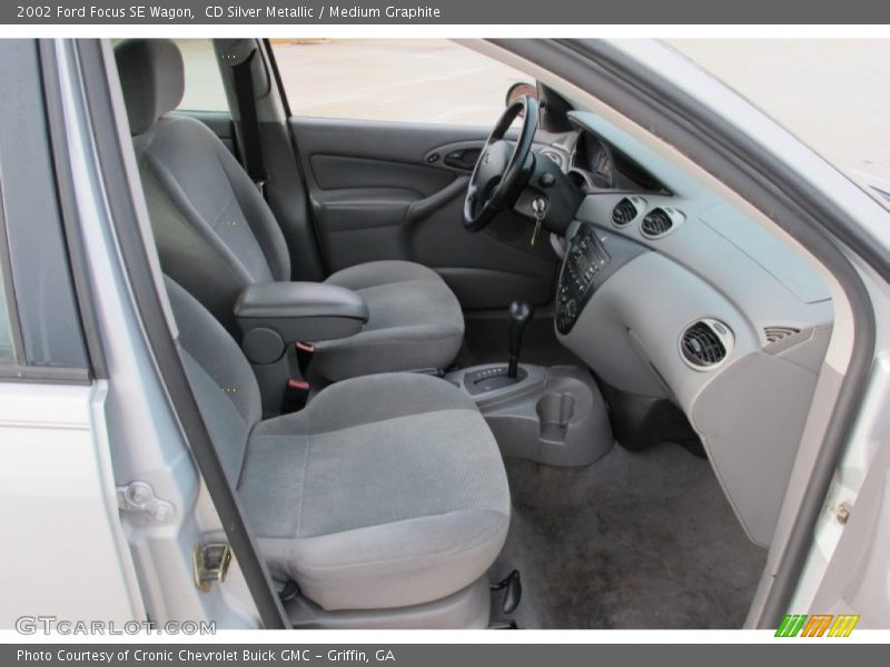 CD Silver Metallic / Medium Graphite 2002 Ford Focus SE Wagon