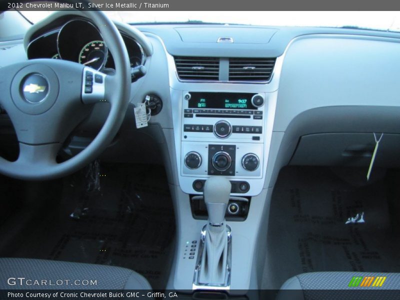 Silver Ice Metallic / Titanium 2012 Chevrolet Malibu LT