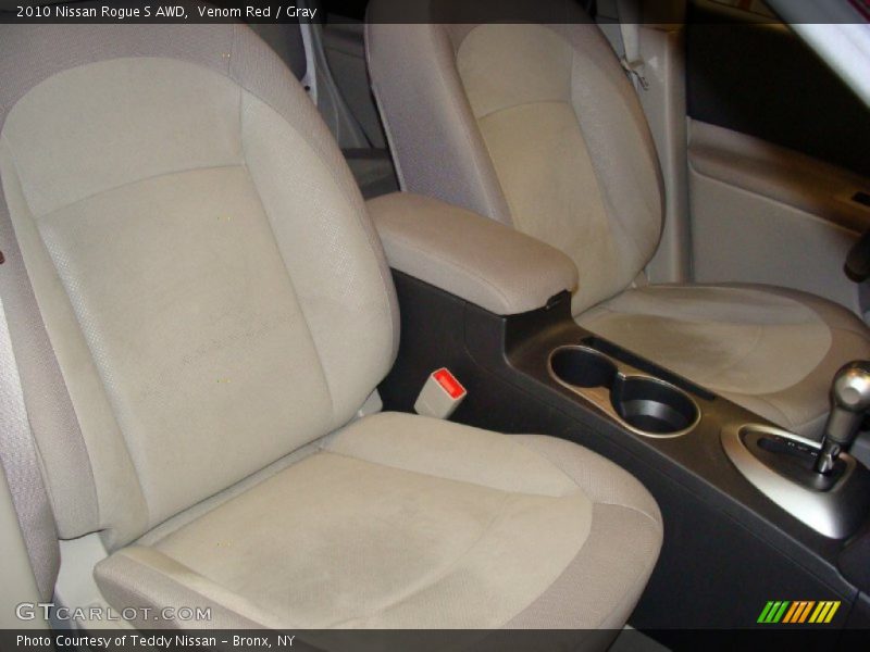 Venom Red / Gray 2010 Nissan Rogue S AWD