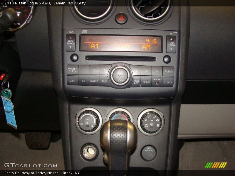 Venom Red / Gray 2010 Nissan Rogue S AWD