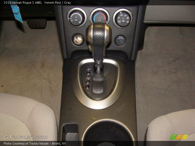 Venom Red / Gray 2010 Nissan Rogue S AWD