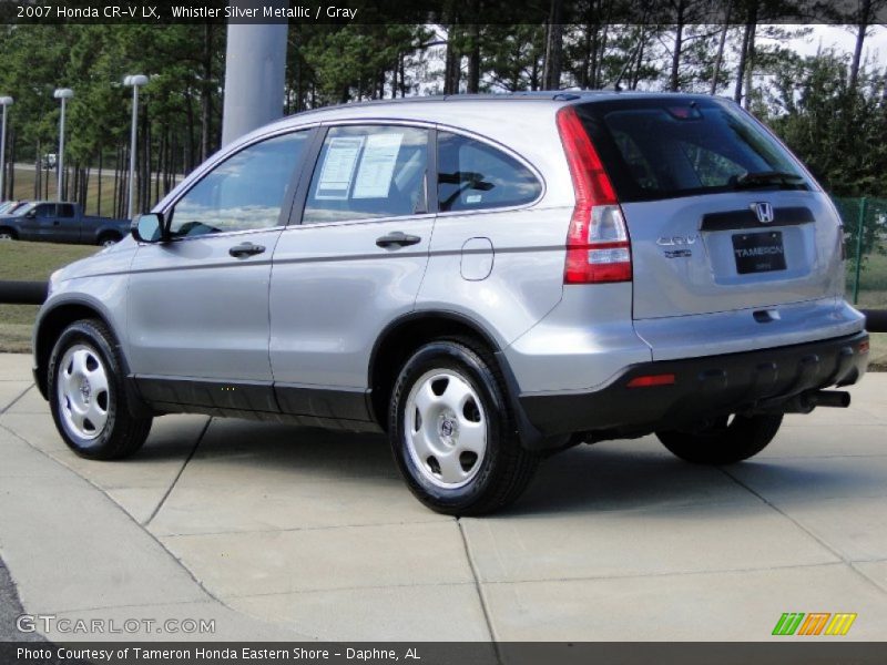 Whistler Silver Metallic / Gray 2007 Honda CR-V LX