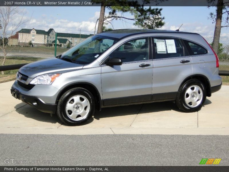 Whistler Silver Metallic / Gray 2007 Honda CR-V LX