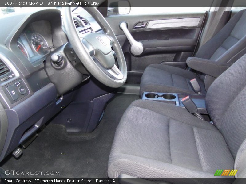 Whistler Silver Metallic / Gray 2007 Honda CR-V LX