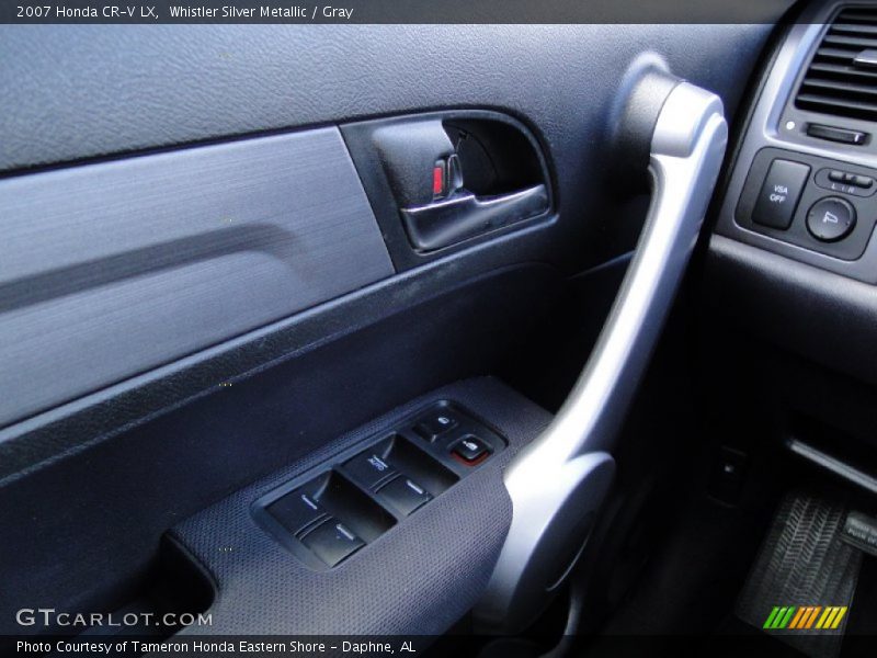 Whistler Silver Metallic / Gray 2007 Honda CR-V LX