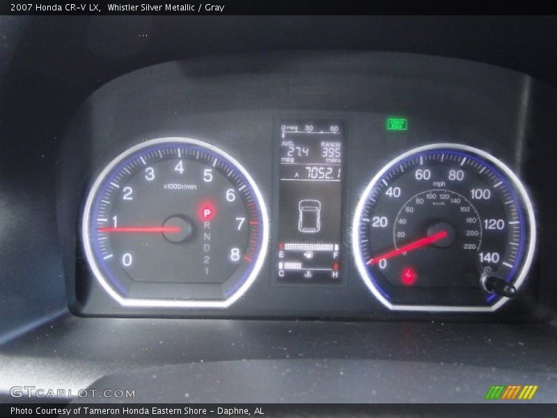 Whistler Silver Metallic / Gray 2007 Honda CR-V LX