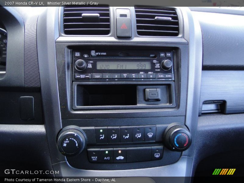 Whistler Silver Metallic / Gray 2007 Honda CR-V LX