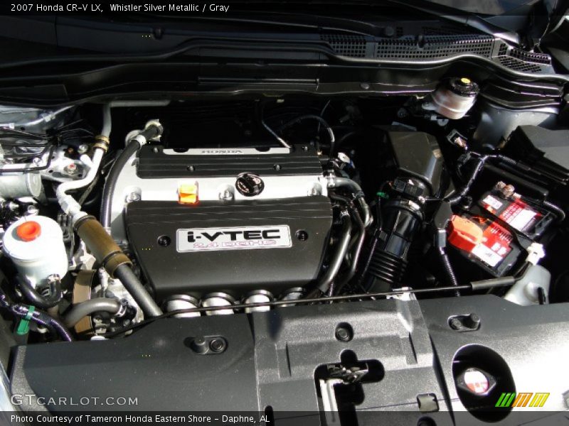  2007 CR-V LX Engine - 2.4 Liter DOHC 16-Valve i-VTEC 4 Cylinder