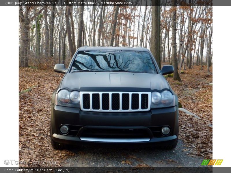 Custom Matte Black / Medium Slate Gray 2006 Jeep Grand Cherokee SRT8