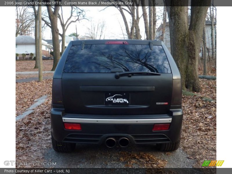 Custom Matte Black / Medium Slate Gray 2006 Jeep Grand Cherokee SRT8