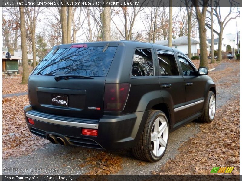 Custom Matte Black / Medium Slate Gray 2006 Jeep Grand Cherokee SRT8