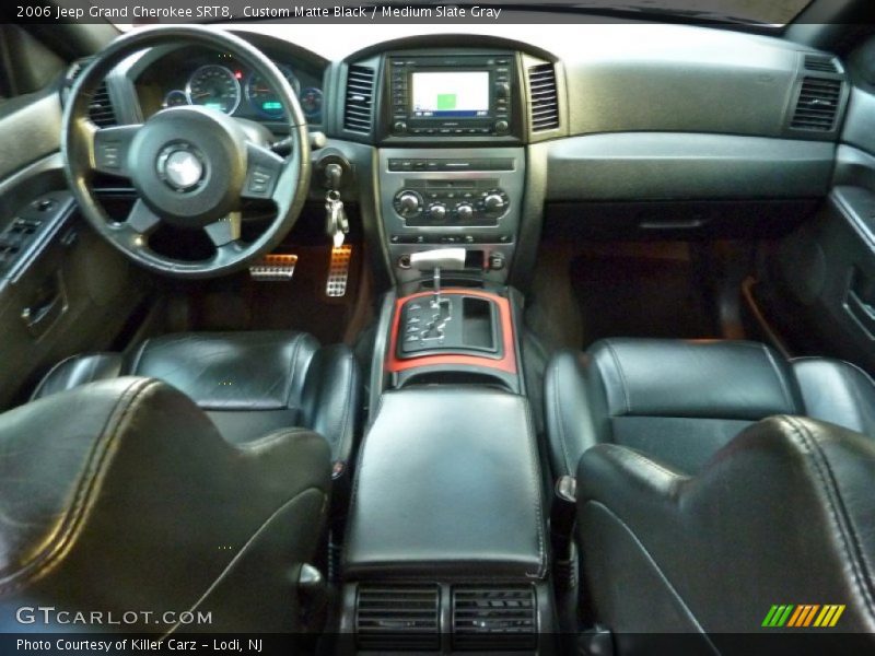 Custom Matte Black / Medium Slate Gray 2006 Jeep Grand Cherokee SRT8