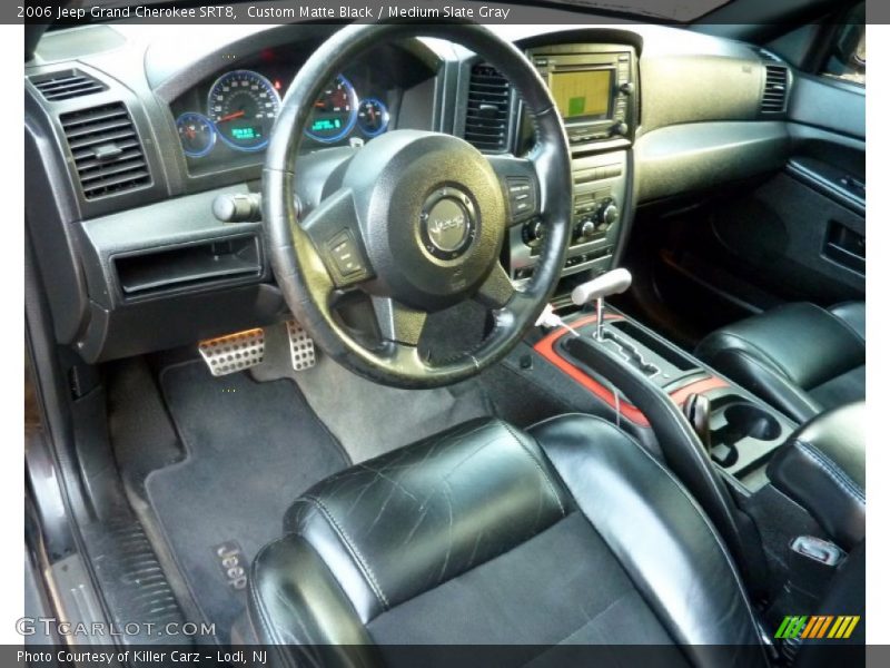 Custom Matte Black / Medium Slate Gray 2006 Jeep Grand Cherokee SRT8