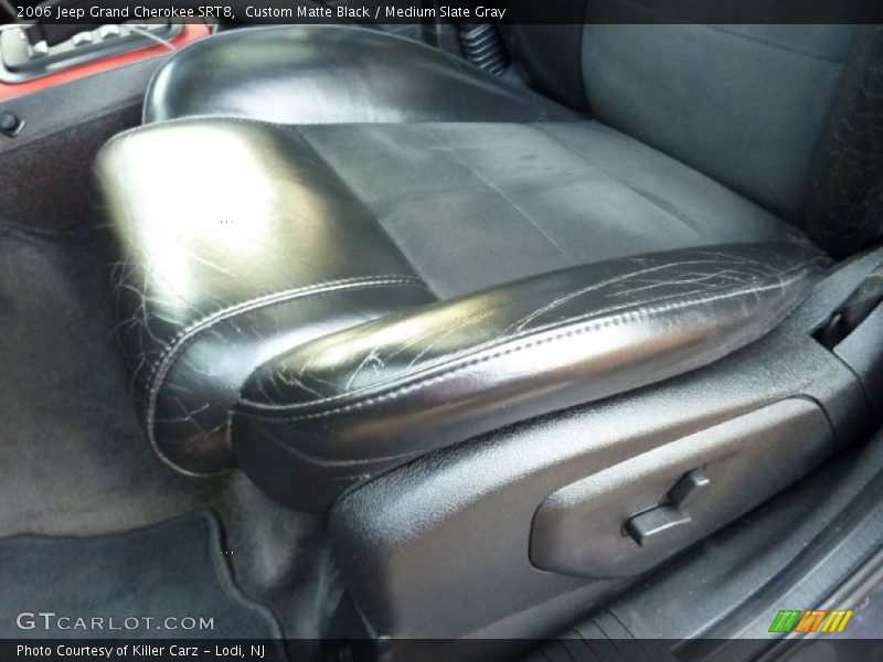 Custom Matte Black / Medium Slate Gray 2006 Jeep Grand Cherokee SRT8