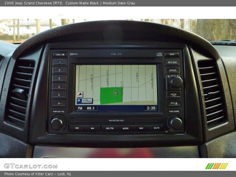 Navigation of 2006 Grand Cherokee SRT8