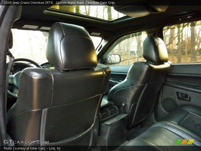 Custom Matte Black / Medium Slate Gray 2006 Jeep Grand Cherokee SRT8
