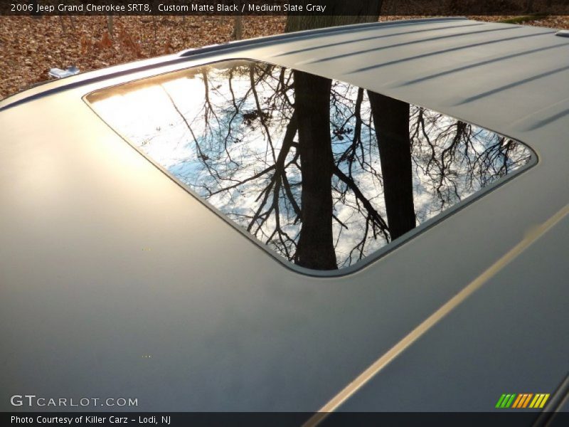 Custom Matte Black / Medium Slate Gray 2006 Jeep Grand Cherokee SRT8