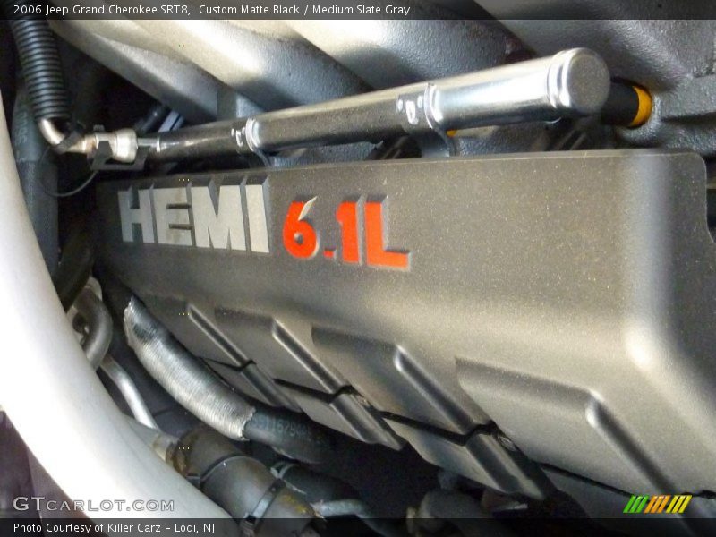 Custom Matte Black / Medium Slate Gray 2006 Jeep Grand Cherokee SRT8