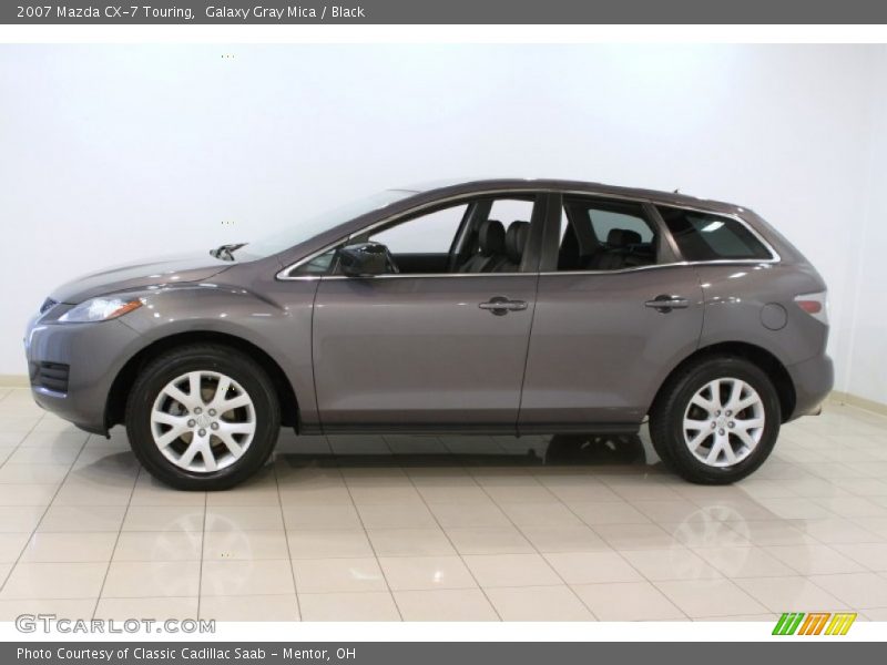 Galaxy Gray Mica / Black 2007 Mazda CX-7 Touring