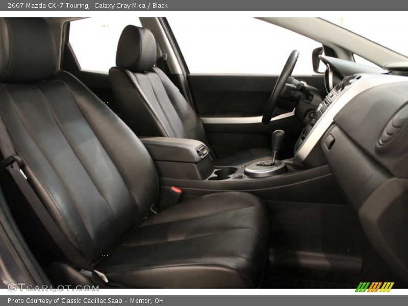 Galaxy Gray Mica / Black 2007 Mazda CX-7 Touring