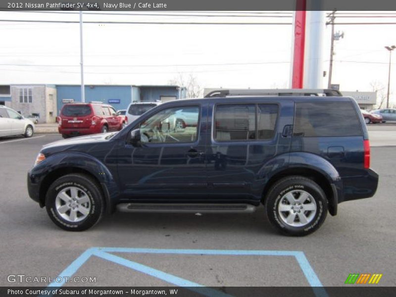 Navy Blue / Cafe Latte 2012 Nissan Pathfinder SV 4x4