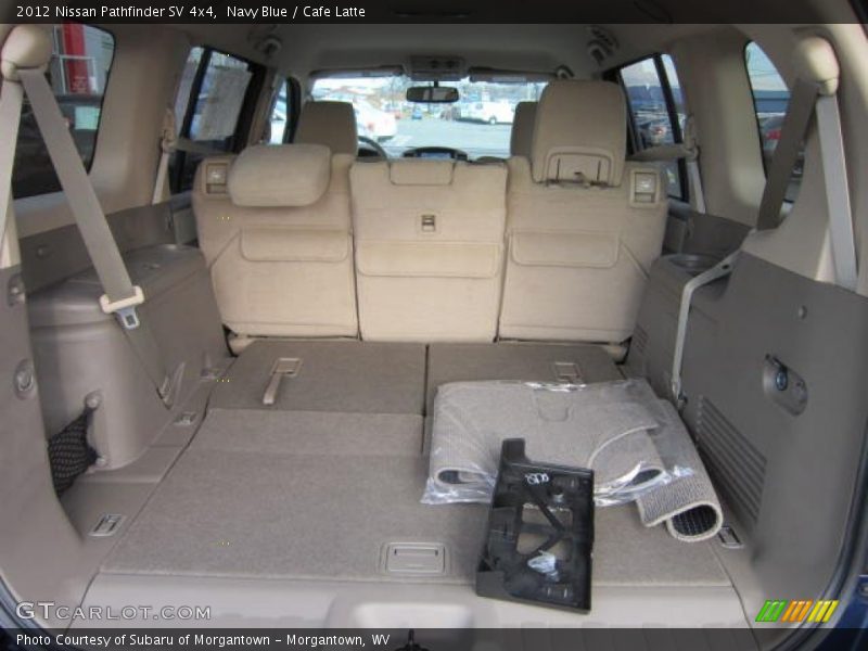  2012 Pathfinder SV 4x4 Trunk
