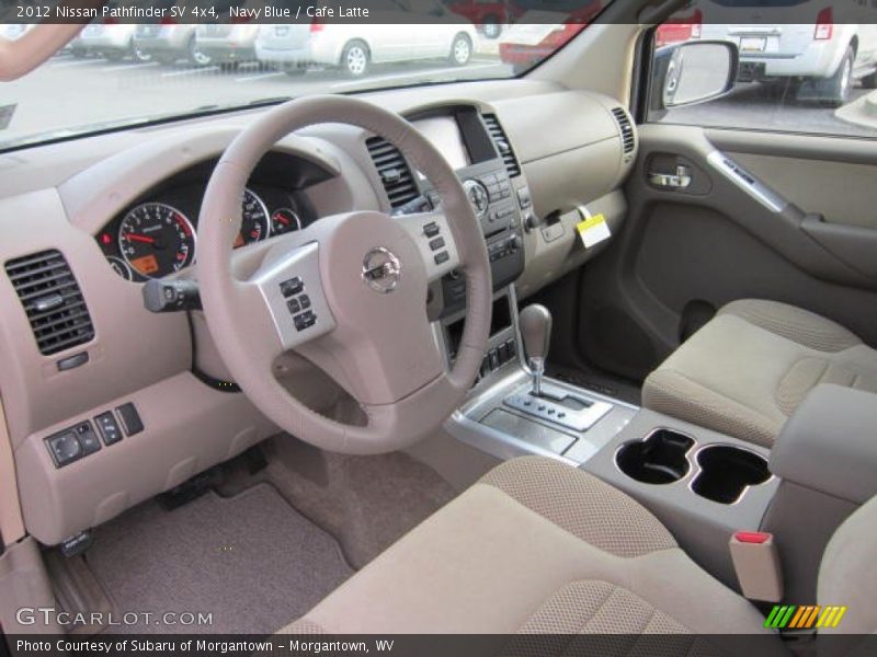  2012 Pathfinder SV 4x4 Cafe Latte Interior