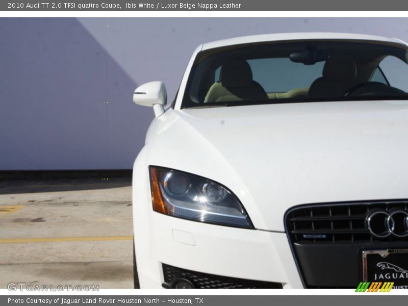 Ibis White / Luxor Beige Nappa Leather 2010 Audi TT 2.0 TFSI quattro Coupe