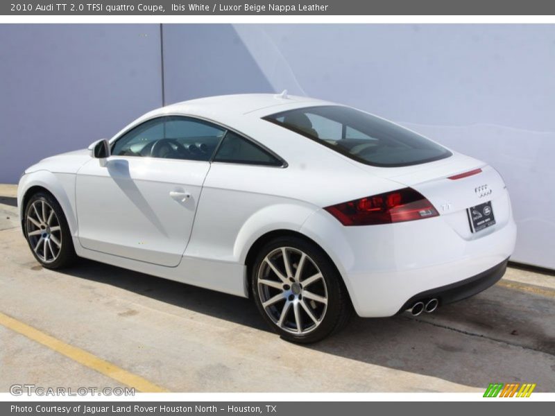 Ibis White / Luxor Beige Nappa Leather 2010 Audi TT 2.0 TFSI quattro Coupe