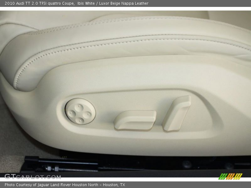 Ibis White / Luxor Beige Nappa Leather 2010 Audi TT 2.0 TFSI quattro Coupe