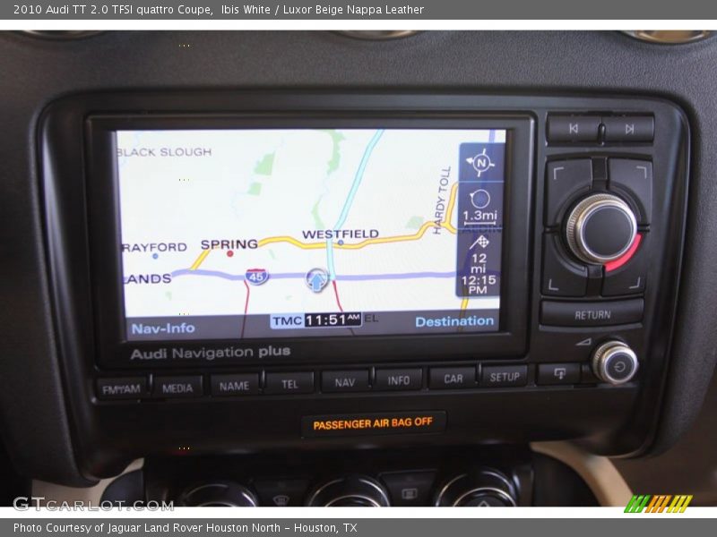 Navigation of 2010 TT 2.0 TFSI quattro Coupe