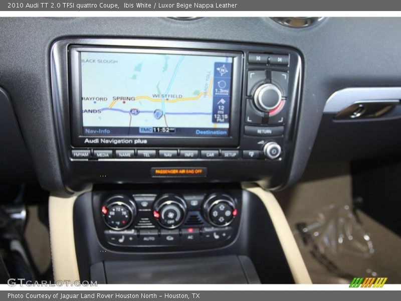 Ibis White / Luxor Beige Nappa Leather 2010 Audi TT 2.0 TFSI quattro Coupe