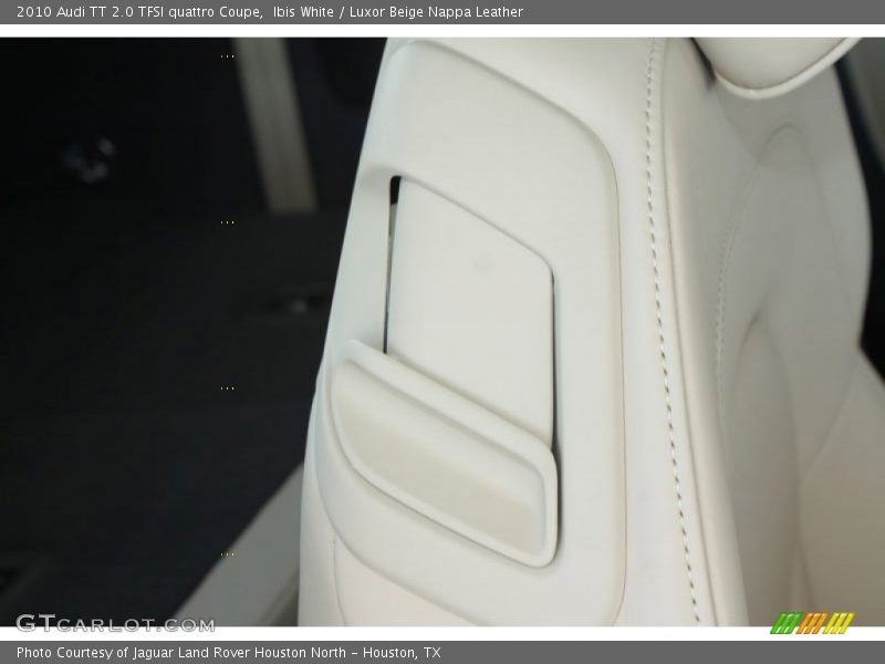 Ibis White / Luxor Beige Nappa Leather 2010 Audi TT 2.0 TFSI quattro Coupe