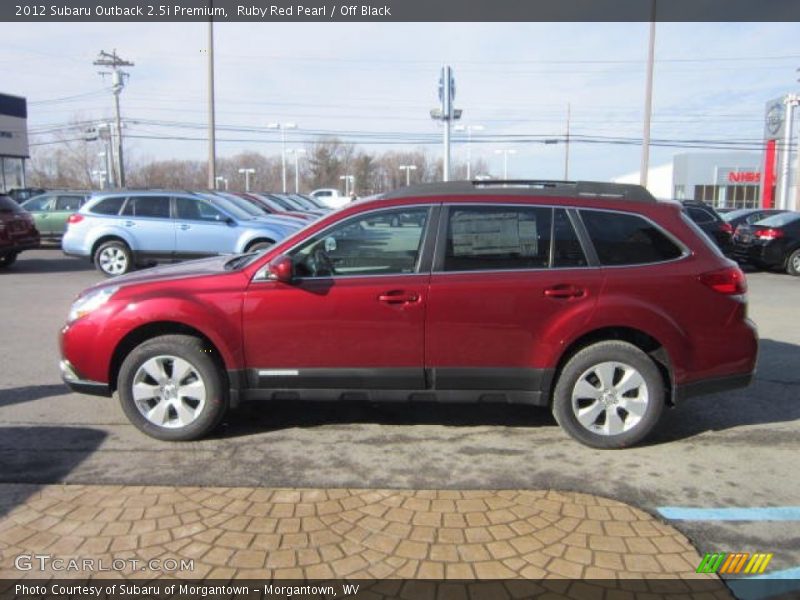 2012 Outback 2.5i Premium Ruby Red Pearl