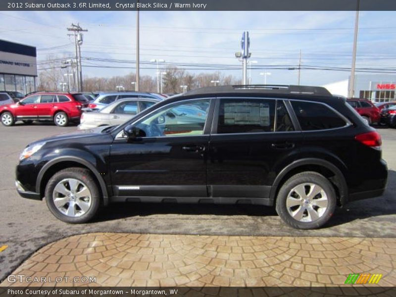  2012 Outback 3.6R Limited Crystal Black Silica