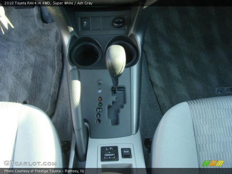 Super White / Ash Gray 2010 Toyota RAV4 I4 4WD