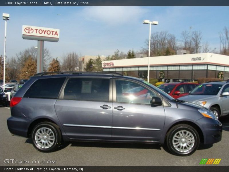 Slate Metallic / Stone 2008 Toyota Sienna LE AWD