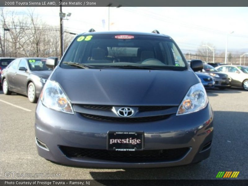 Slate Metallic / Stone 2008 Toyota Sienna LE AWD