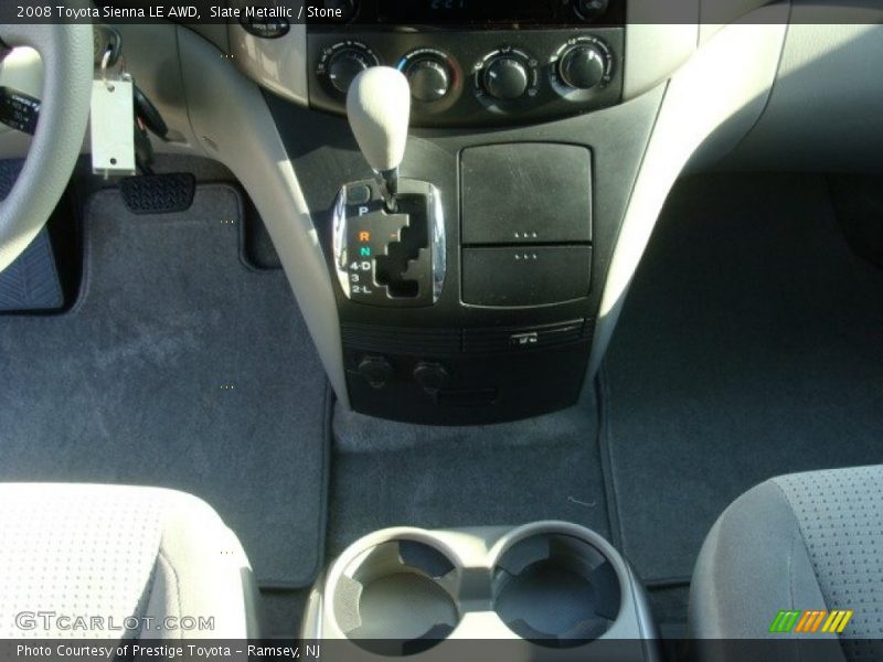 Slate Metallic / Stone 2008 Toyota Sienna LE AWD