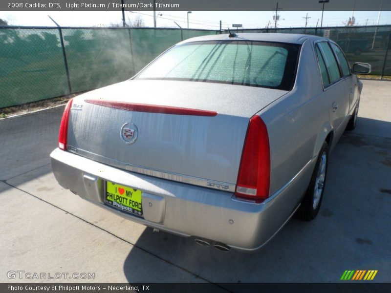 Light Platinum / Titanium/Dark Titanium 2008 Cadillac DTS