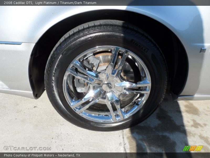 Light Platinum / Titanium/Dark Titanium 2008 Cadillac DTS