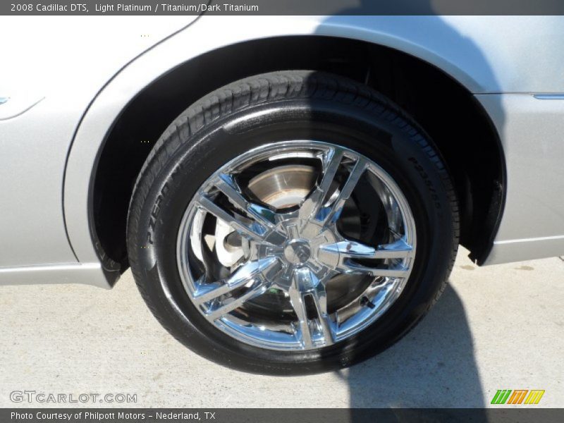 Light Platinum / Titanium/Dark Titanium 2008 Cadillac DTS