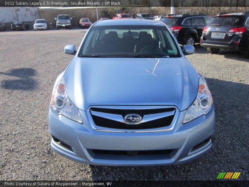 Sky Blue Metallic / Off Black 2012 Subaru Legacy 2.5i Premium