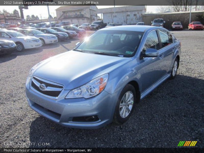 Sky Blue Metallic / Off Black 2012 Subaru Legacy 2.5i Premium