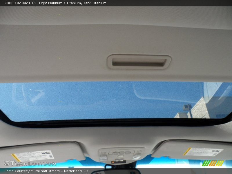 Light Platinum / Titanium/Dark Titanium 2008 Cadillac DTS